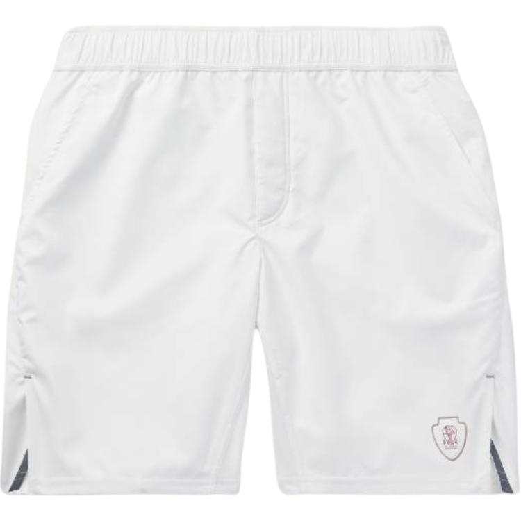 Brunello Cucinelli elastic-waist panelled shorts