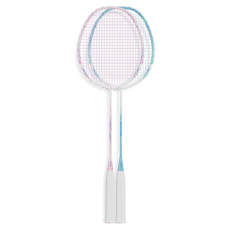 PEAK Carbon Composite Badminton Rackets Offensive Type Heavy Head, Stiff Shaft Advanced Level 675mm 4U/G5