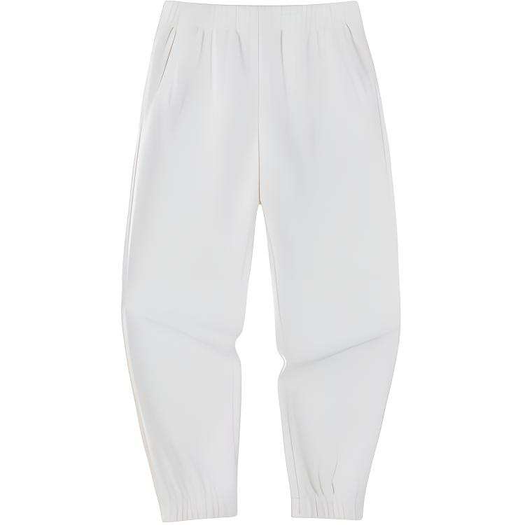 Anta Sports Life Collection Casual Pants Women's Vanilla White