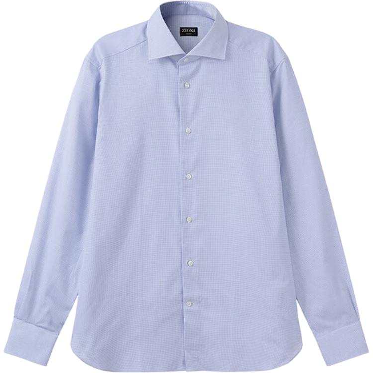 Ermenegildo Zegna SS24 Shirt Men's Light Blue
