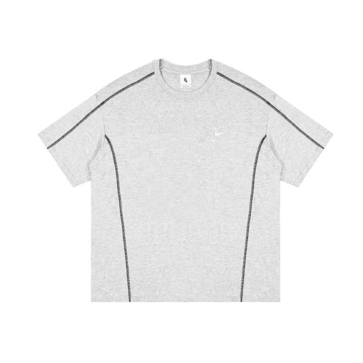 Nike Nike Dri Fit T Shirts Unisex Dark Heather Gray Crew Neck Moderate Straight Fit