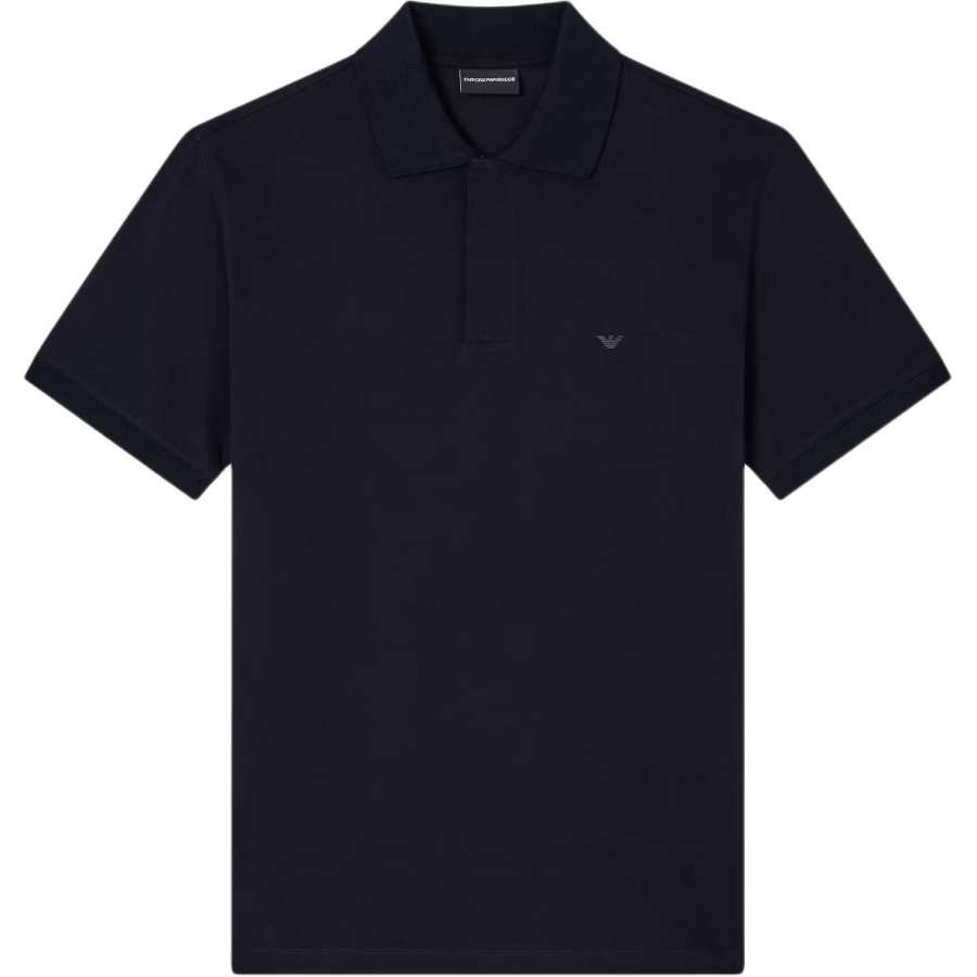 Emporio Armani logo-appliqué polo shirt