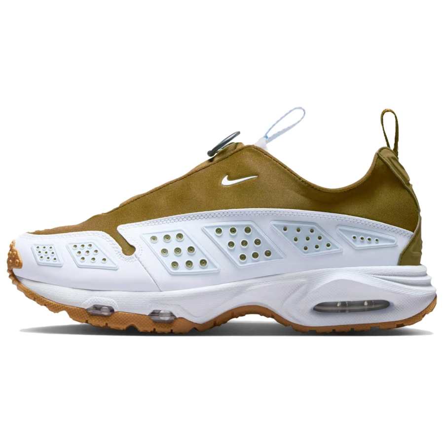Nike Nike Air Max SNDR Abrasion Resistant Low top Running Shoes Women's Green Blue