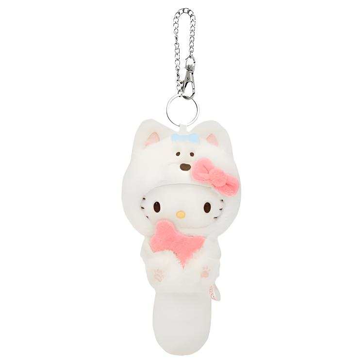 Sanrio Hello Kitty Polyester Bag Charm Bag Accessory Women's White