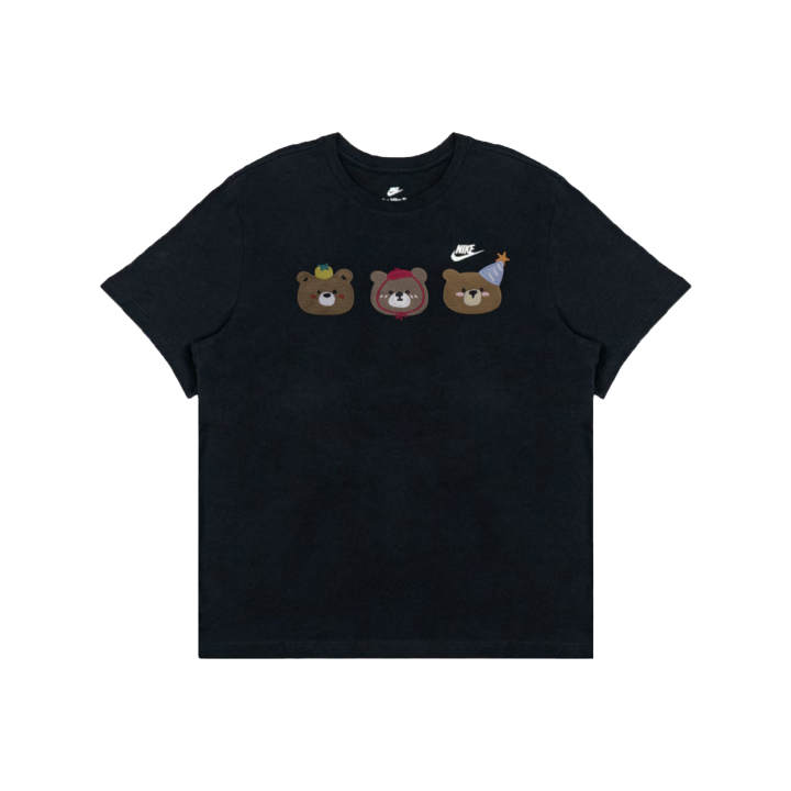 Nike Nike T Shirts Men's Black Crew Neck Moderate
