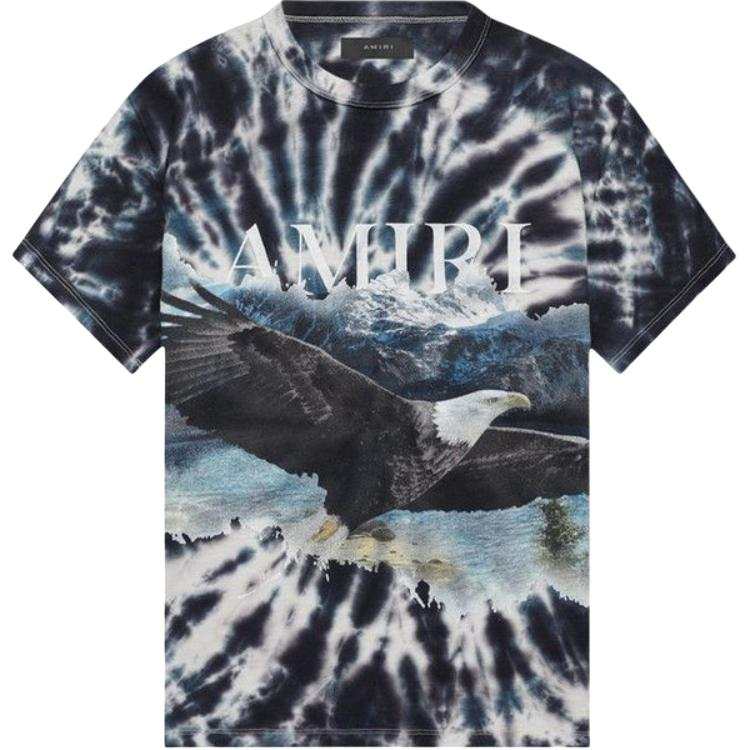 AMIRI T Shirts Men's Black Crew Neck