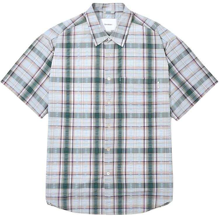 COVERNAT Shirts Unisex Green Pointed Collar Moderate Other