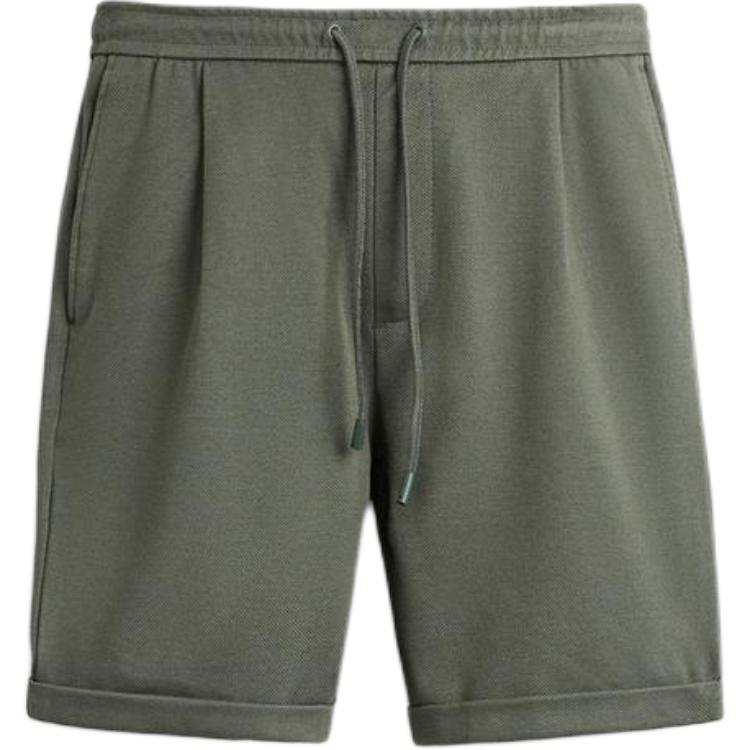 ZARA Casual Shorts Men's Green Moderate