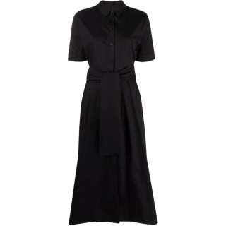 WOOLRICH Belted Short Sleeved Shirt Dress
