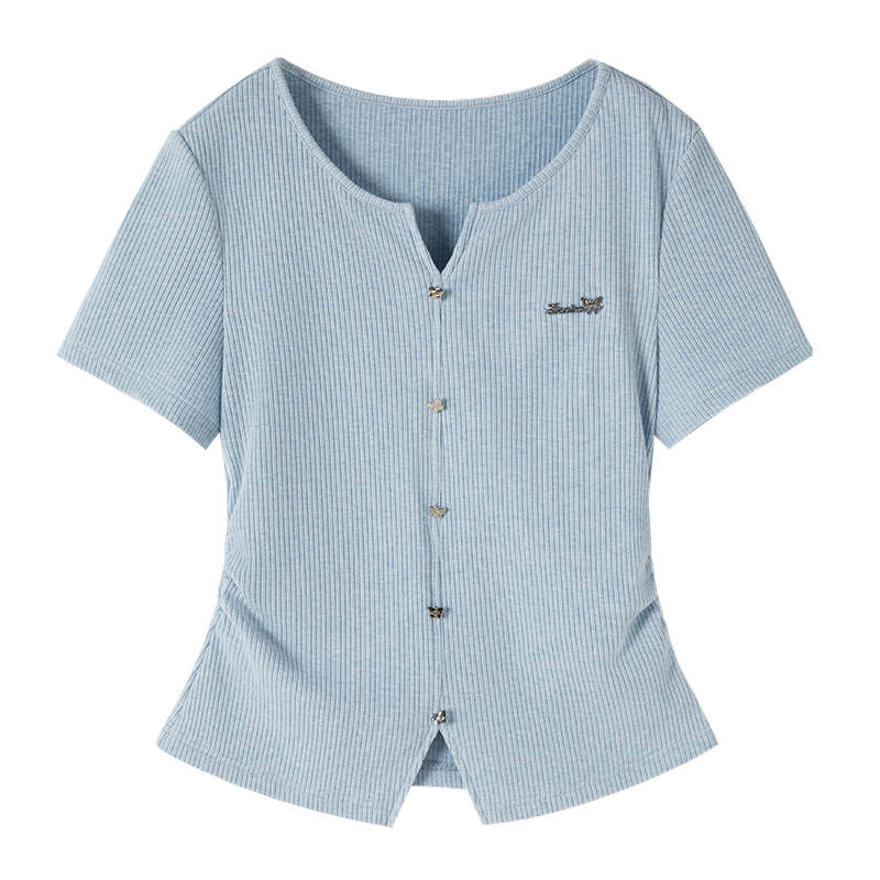XIANGYING Set in Sleeve T Shirt Women's
