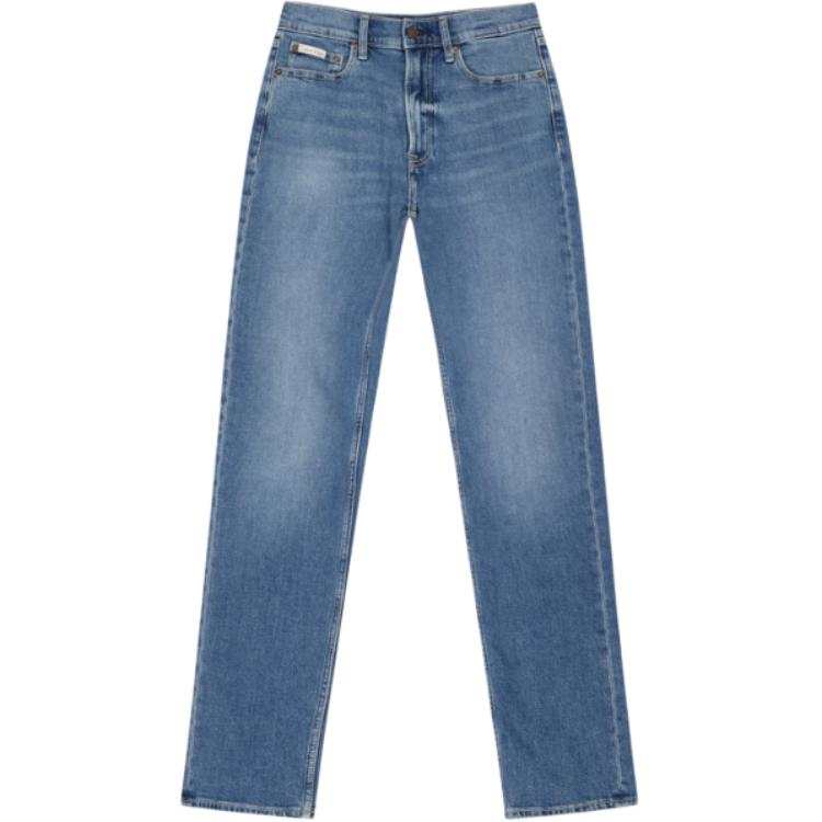 Calvin Klein Jeans Men's Blue Moderate Straight Fit Pants