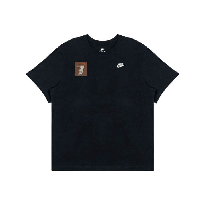 Nike Nike T Shirts Men's Black Crew Neck Moderate