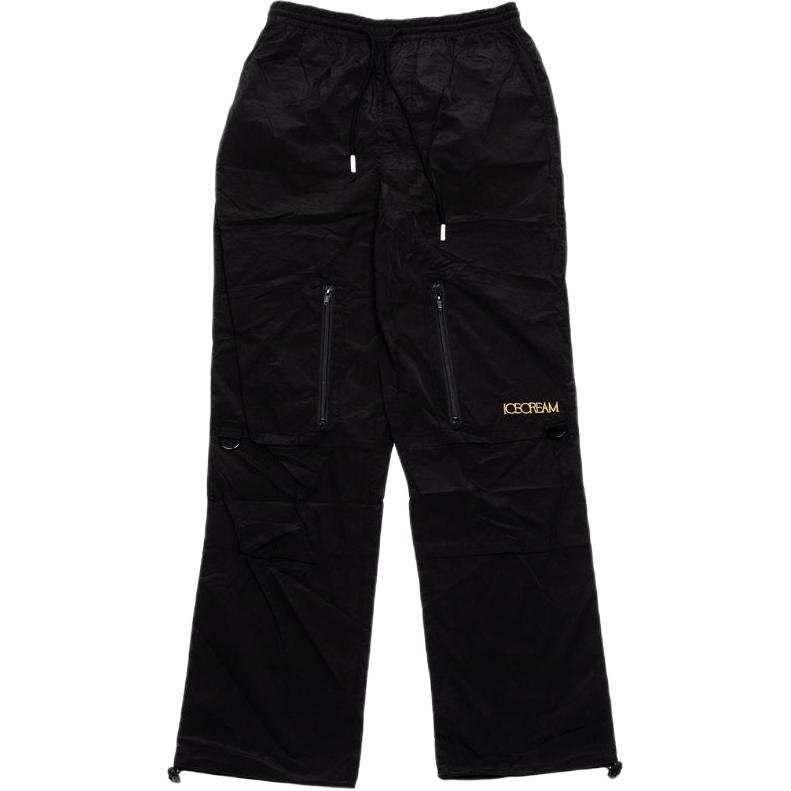 Ice Cream Casual Pants Unisex Black Moderate Straight Fit Pants