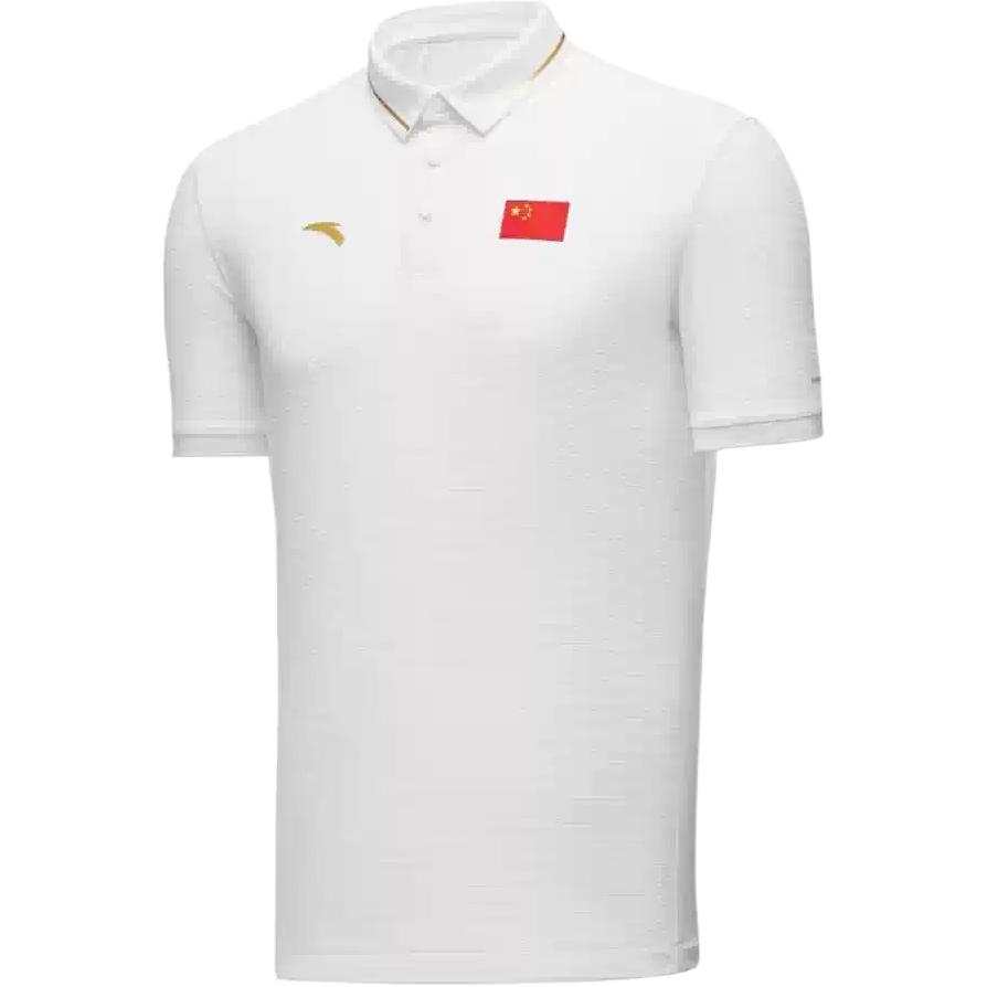 ANTA Polo Shirts Men's Snowflake White Moderate