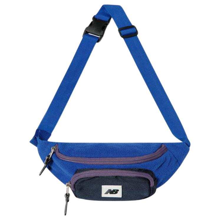 New Balance New Balance Zip Closure Fabric Fanny Pack Unisex Blue