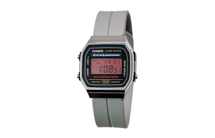 CASIO CASIO Custom Collection Quartz Movement Silicone Strap Watch Men's Watches Black Dial