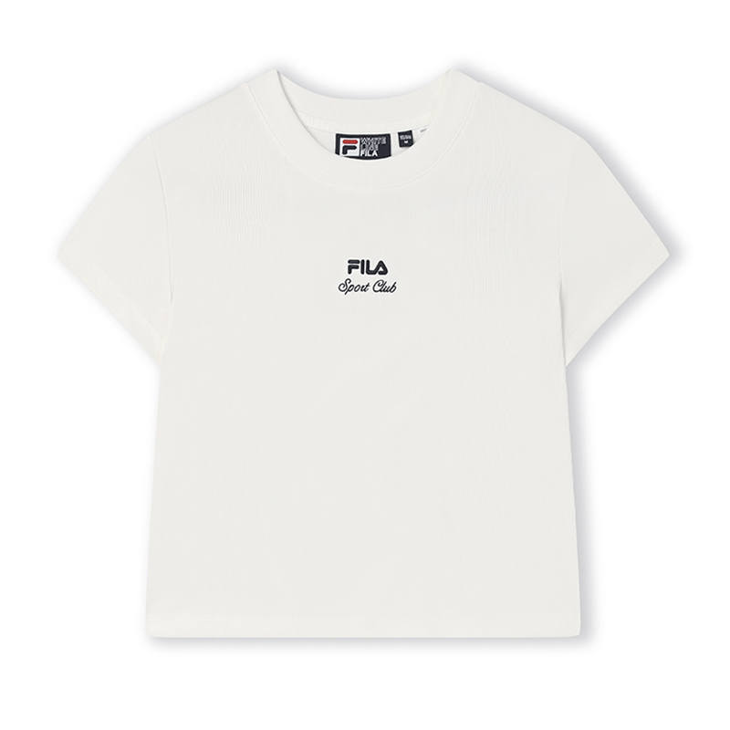 FILA ORIGINALE Short Sleeved T Women's Cloud White