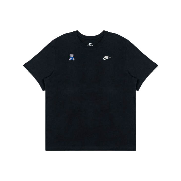 Nike Nike T Shirts Men's Black Crew Neck Moderate Straight Fit