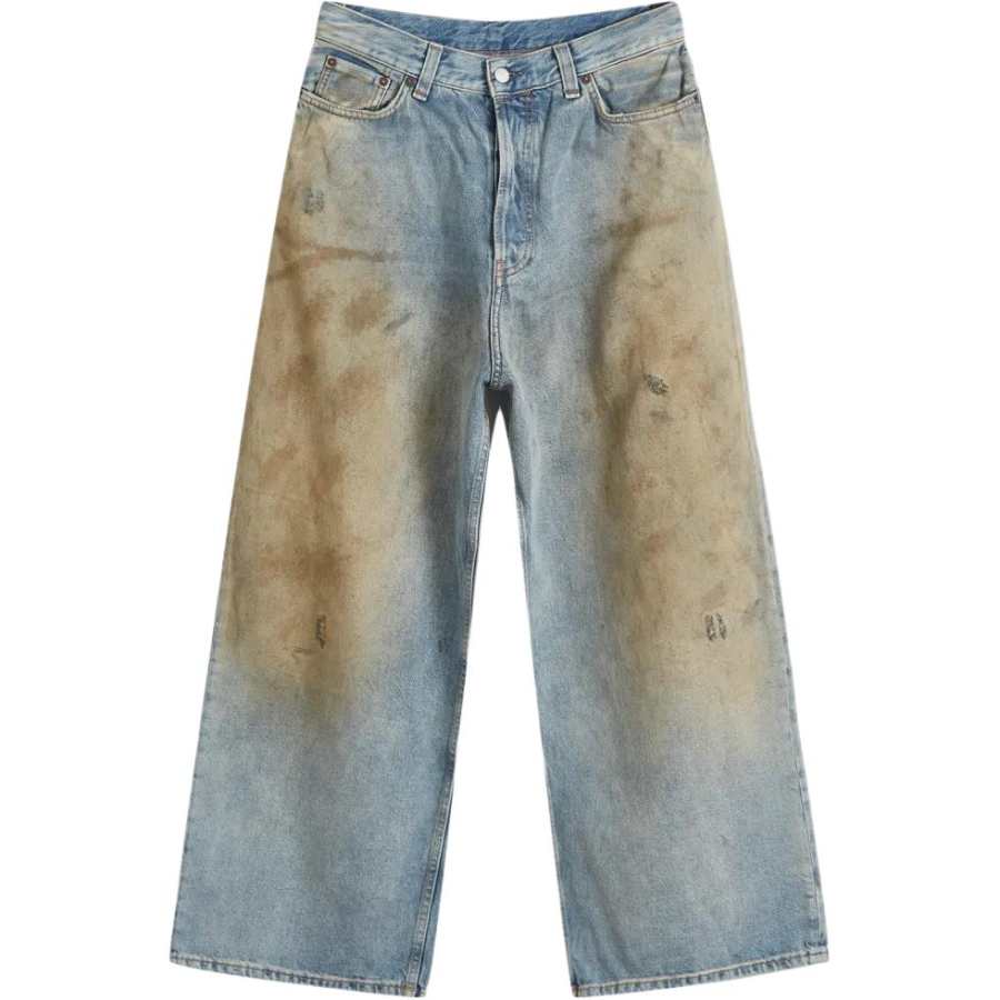 Acne Studios Acne Studios Mid Rise Wide Leg Jeans