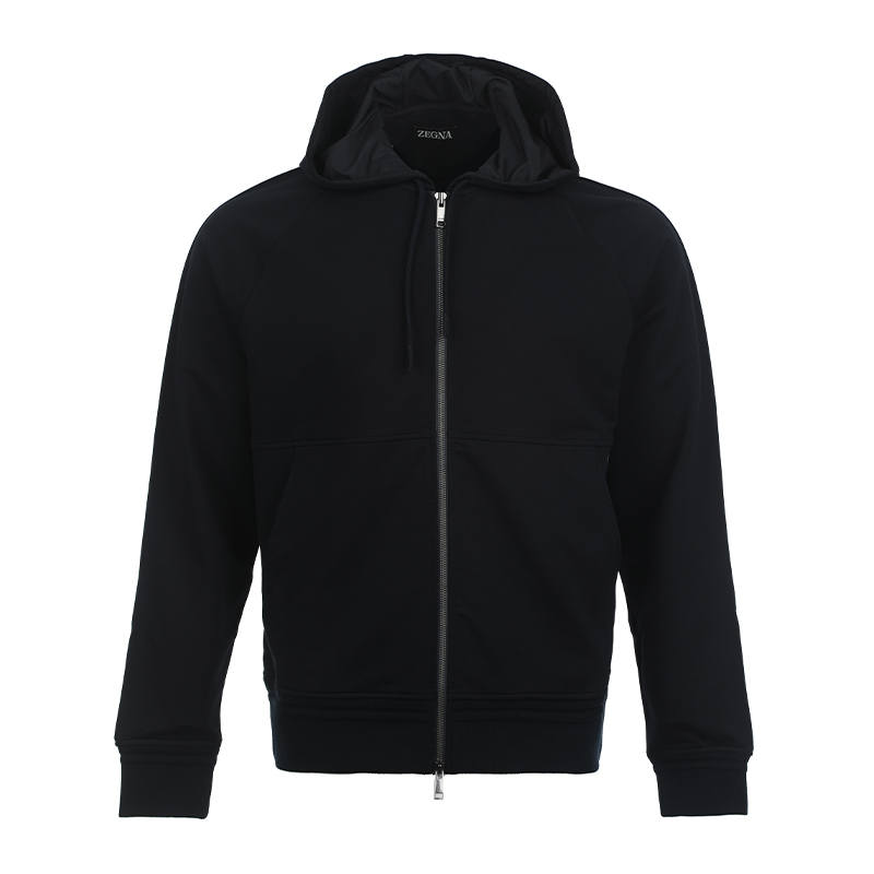 Ermenegildo Zegna SS25 Sweatshirt Men's Dark Blue