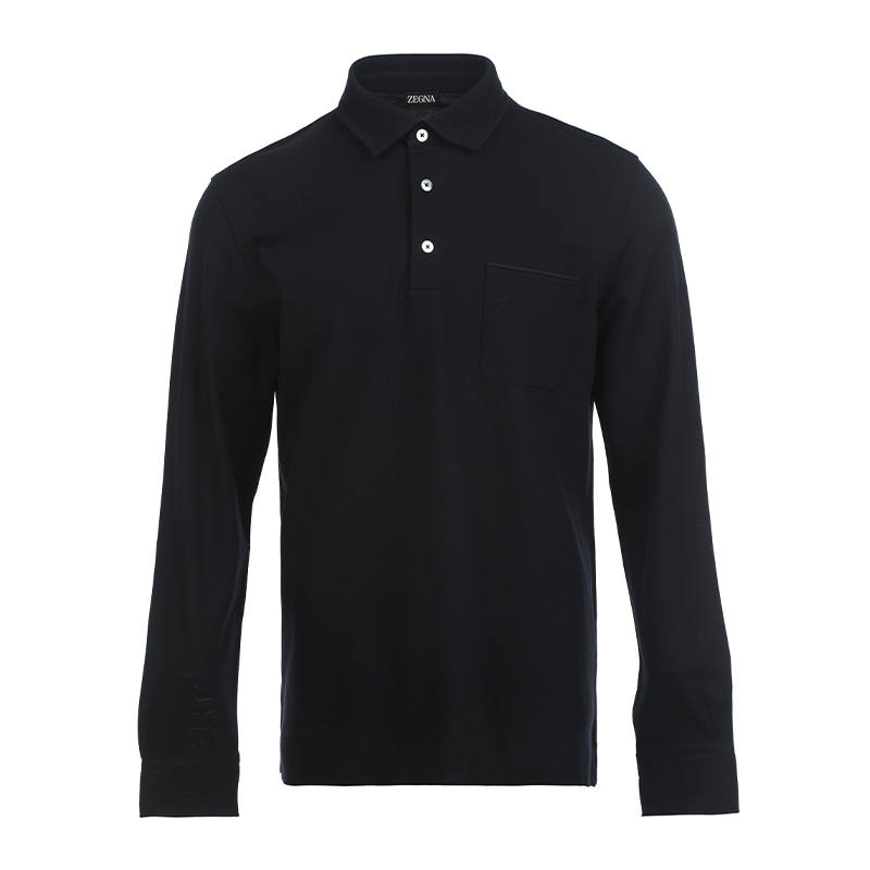 Ermenegildo Zegna Zegna Long Sleeved Polo Shirt