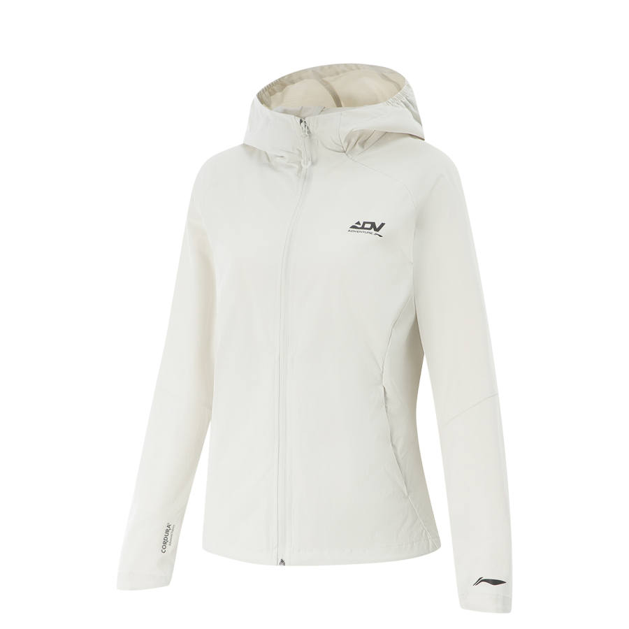 Li-Ning Li Ning Running Collection Jackets & Coats Women's White Birch Gray