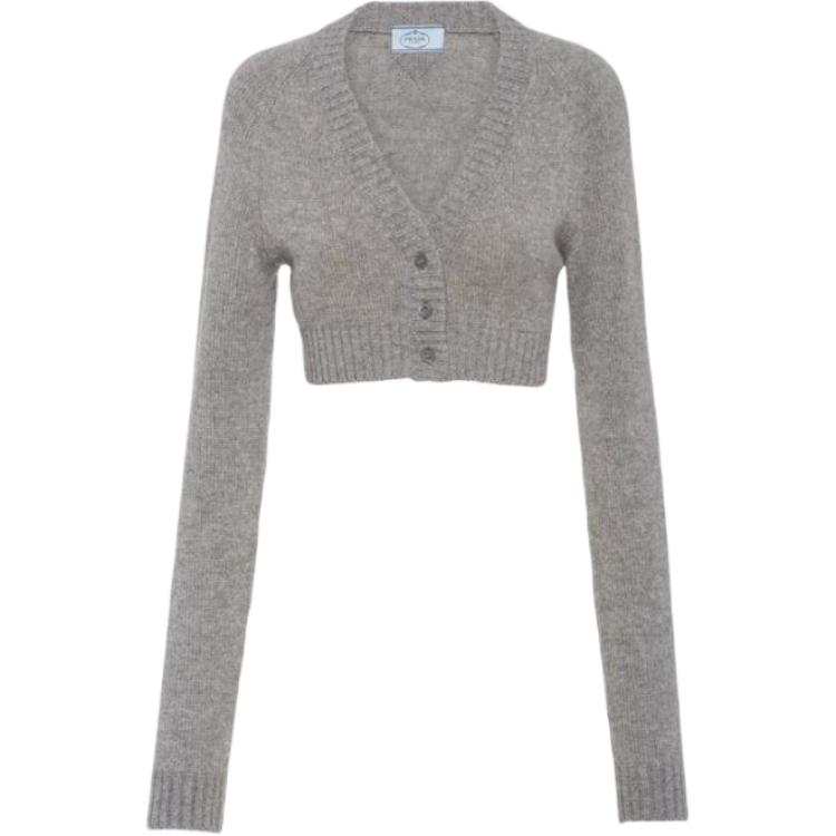 PRADA 【Previous Season】cropped cashmere cardigan