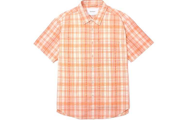 COVERNAT Shirts Unisex Orange Pointed Collar Moderate Other