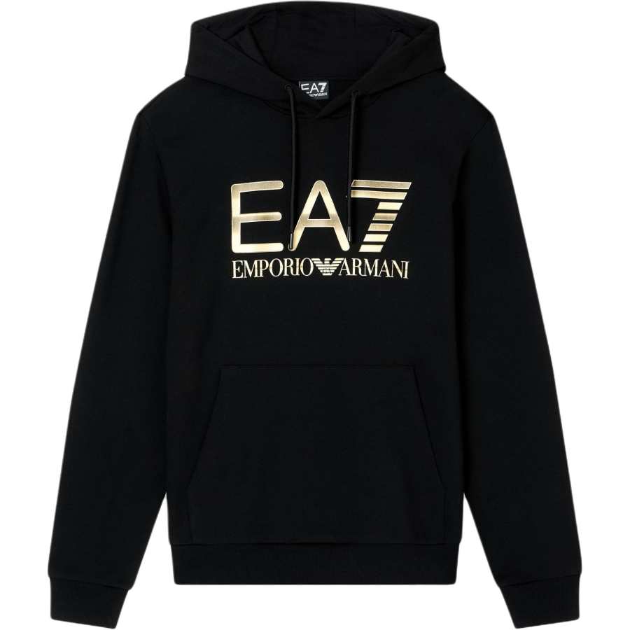 EMPORIO ARMANI Logo Printed Drawstring Hoodie