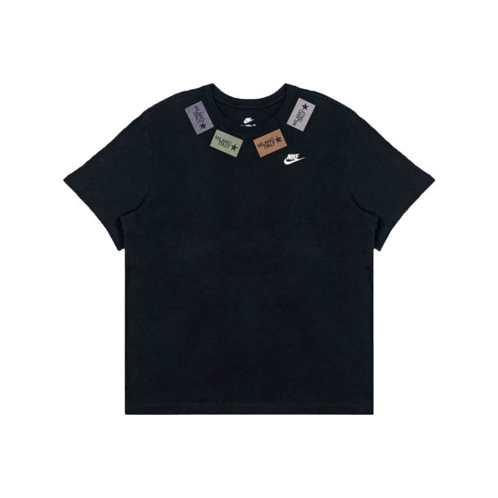 Nike Nike T Shirts Men's Black Crew Neck Moderate