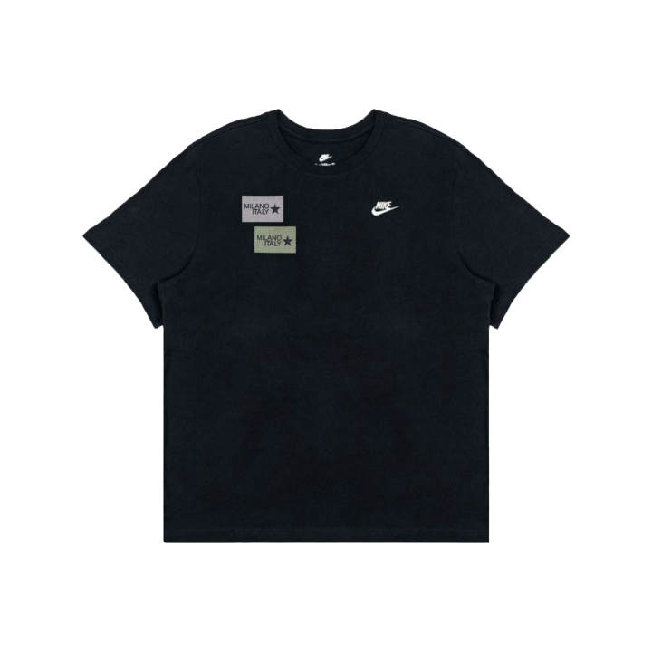 Nike Nike T Shirts Men's Black Crew Neck Moderate