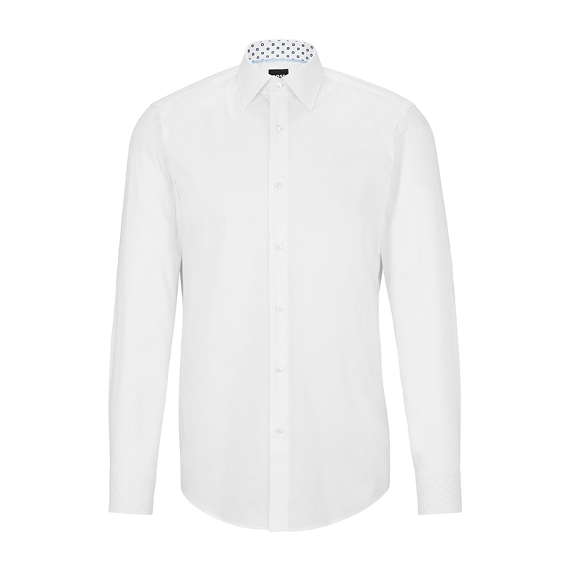 HUGO BOSS SS23 Shirt Men's White