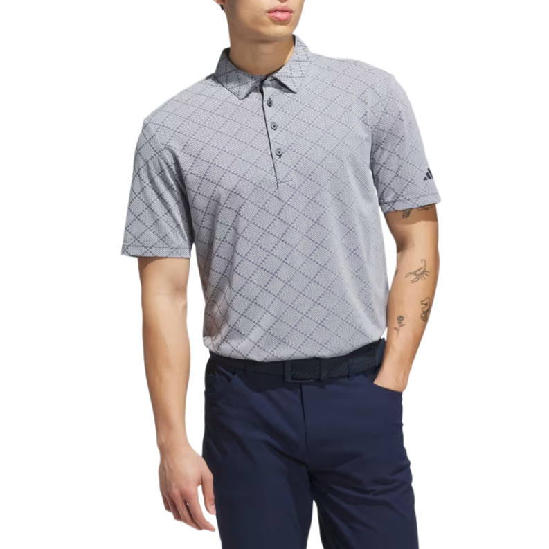 Adidas Adidas Free Shipping With AdiClub Ultimate365 Hounds Jacquard Polo Shirt