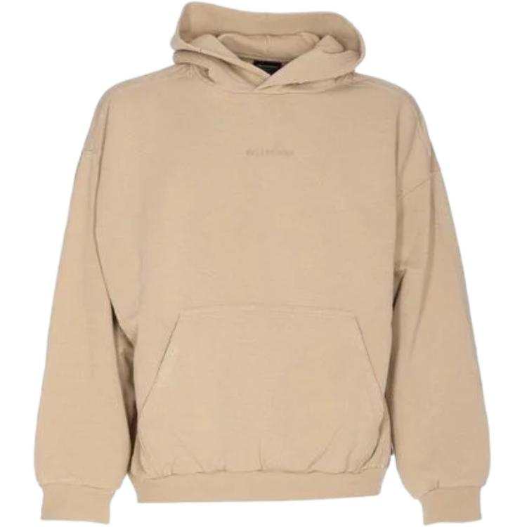 Balenciaga Logo Embroidered Medium Fit Hoodie
