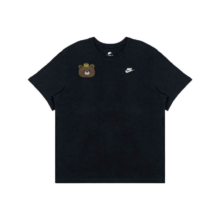Nike Nike T Shirts Men's Black Crew Neck Moderate