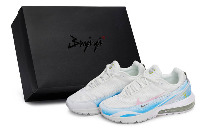 Nike Nike Air Max Pulse Abrasion Resistant Low top Casual Shoes Women's White Blue Pink