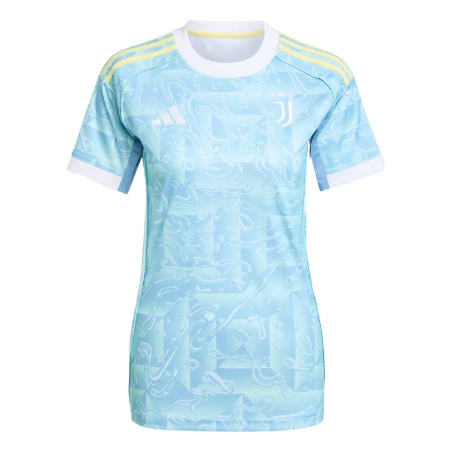 Adidas Adidas Juventus Soccer Jersey Women's Gray Blue