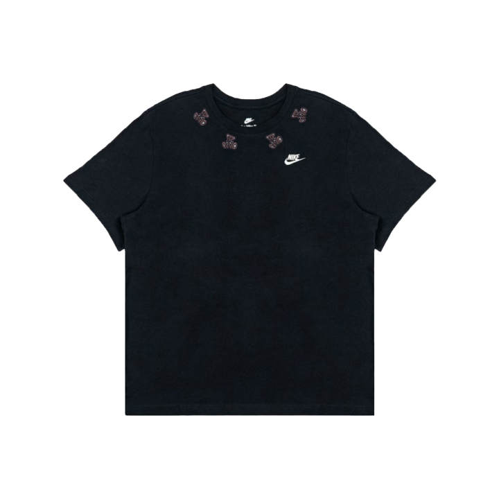 Nike Nike T Shirts Men's Black Crew Neck Moderate