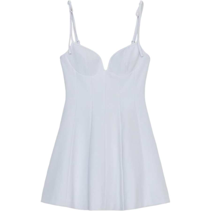 ZARA Slip Dresses Women's Sky Blue Moderate Short