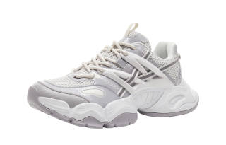 VEIDOORN Low top Chunky Sneakers Unisex Gray