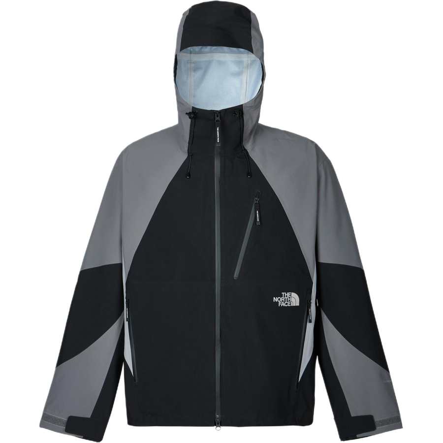 THE NORTH FACE Jackets Unisex Black Gray Color Hooded Moderate Other