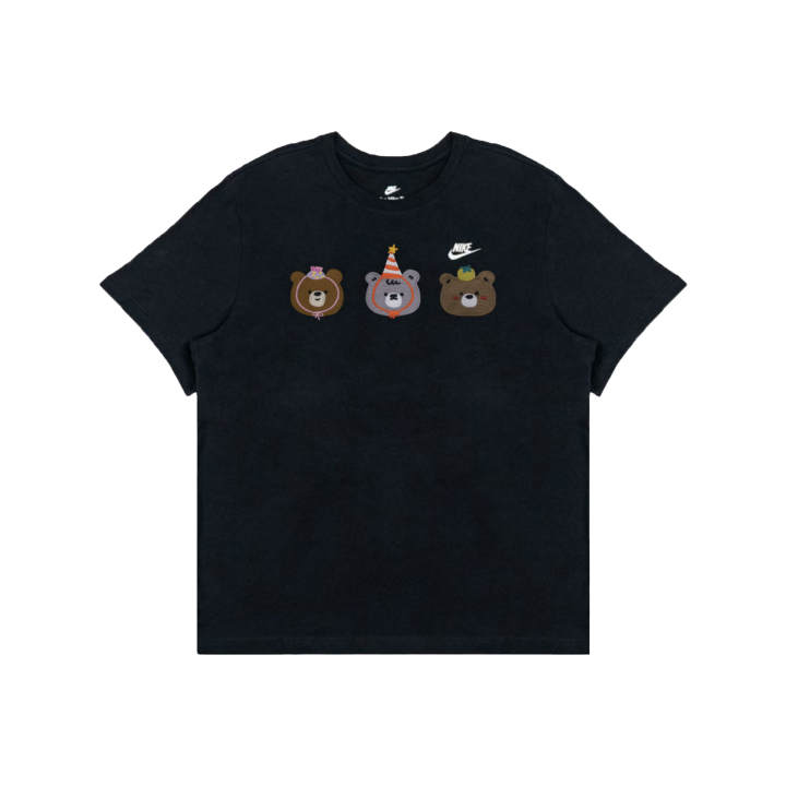 Nike Nike T Shirts Men's Black Crew Neck Moderate