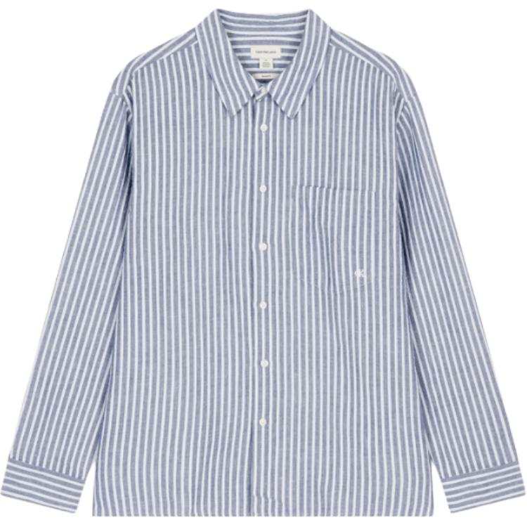 Calvin Klein Shirts Men's Blue Moderate