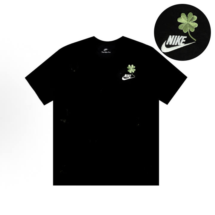 Nike Nike T Shirts Unisex Black Crew Neck Thin Straight Fit