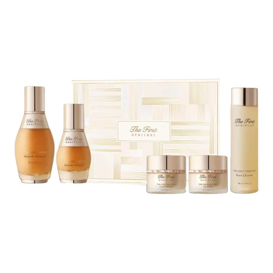 O HUI OUHUI Origin Ultimate Revival Skincare Sets Soothing Hydrating Five Piece Set