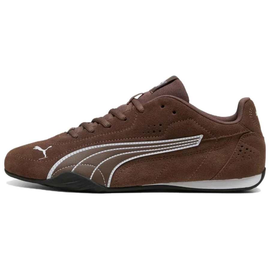 PUMA Catch Abrasion Resistant Low top Casual Shoes Unisex Brown