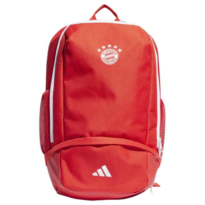 Adidas Adidas FC Bayern Recycled Polyester Backpack Unisex Red