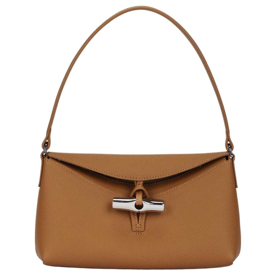 LONGCHAMP LONGCHAMP Small Roseau Leather Shoulder Bag