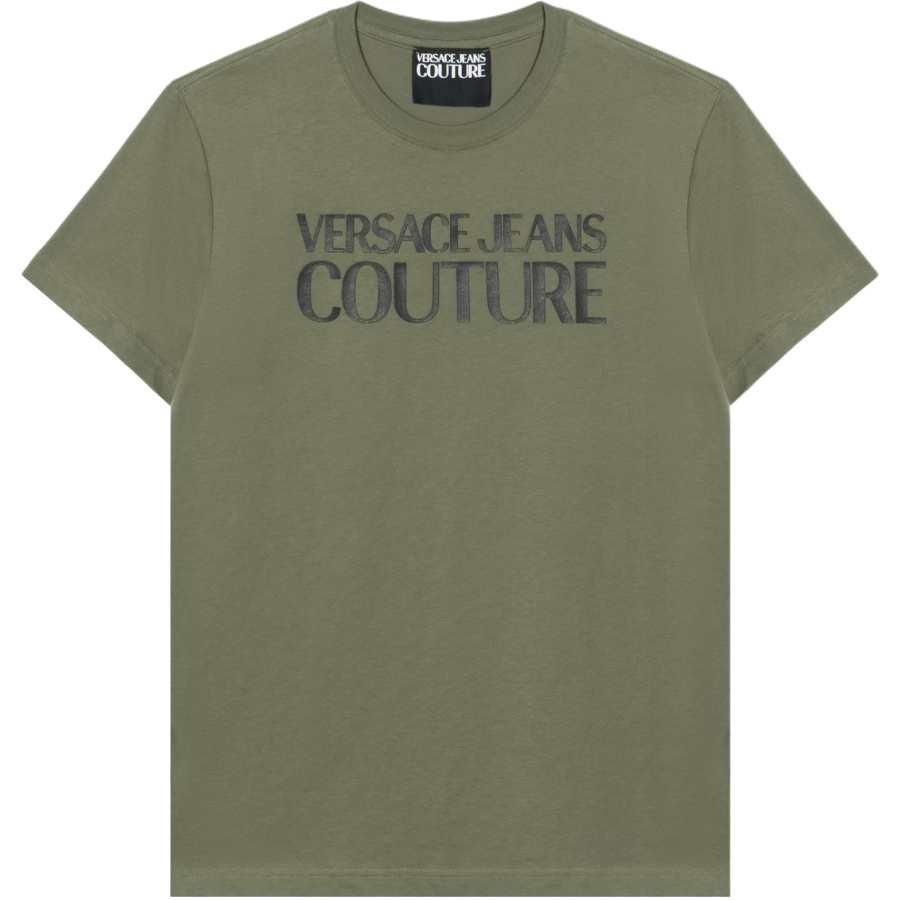 VERSACE JEANS COUTURE T Shirt Men's Army Green