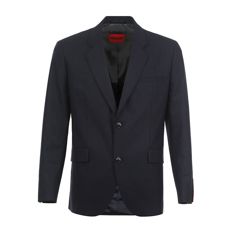 HUGO BOSS SS25 Business Suit Coat Men's Dark Blue
